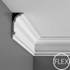 Гладкий карниз Alza Decor C339