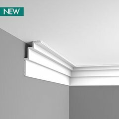 Гладкий карниз Alza Decor C392