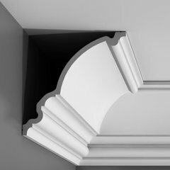 Гладкий карниз Alza Decor C336