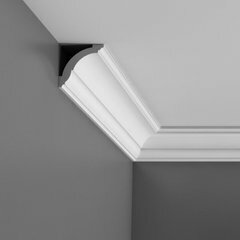 Гладкий карниз Alza Decor CX100