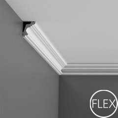 Гладкий карниз Alza Decor C322