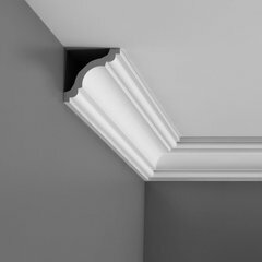 Гладкий карниз Alza Decor CX123