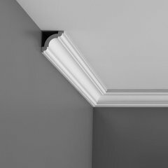Гладкий карниз Alza Decor CX124
