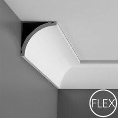 Гладкий карниз Alza Decor C240