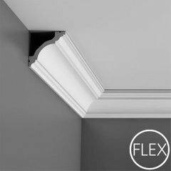 Гладкий карниз Alza Decor C213