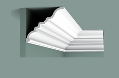 Гладкий карниз Alza Decor C327
