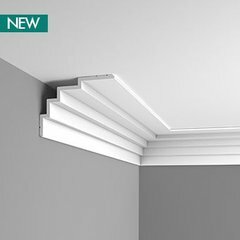 Гладкий карниз Alza Decor C393