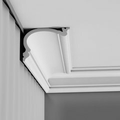 Гладкий карниз Alza Decor C342