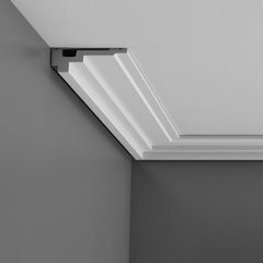 Гладкий карниз Alza Decor C355
